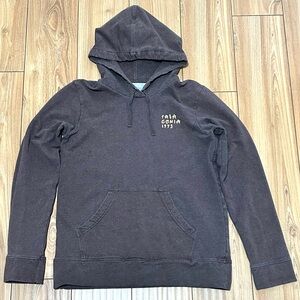 Patagonia 1973 Organic Cotton Small Womens Brown Stain Glass Hoodie